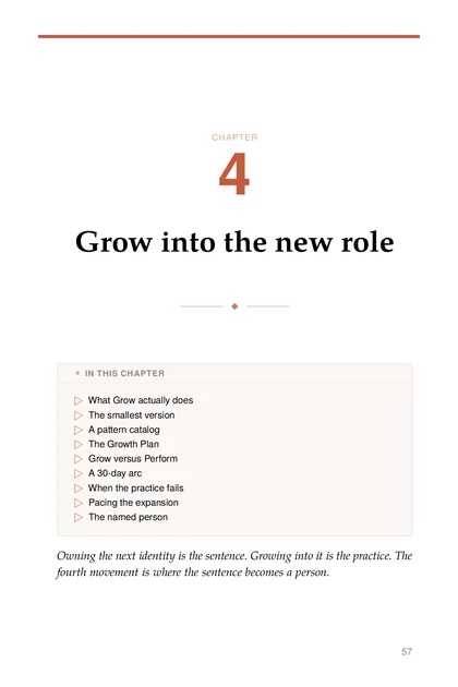 The Identity Forge, printed page: CHAPTER
