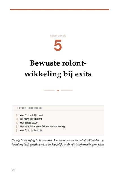 De Identiteitssmidse, gedrukte pagina: HOOFDSTUK