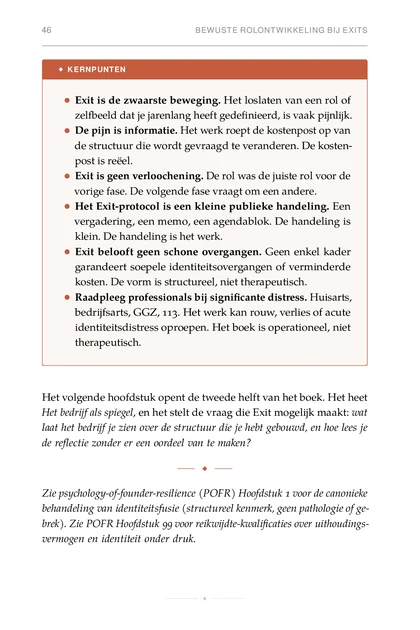 De Identiteitssmidse, gedrukte pagina: KERNPUNTEN