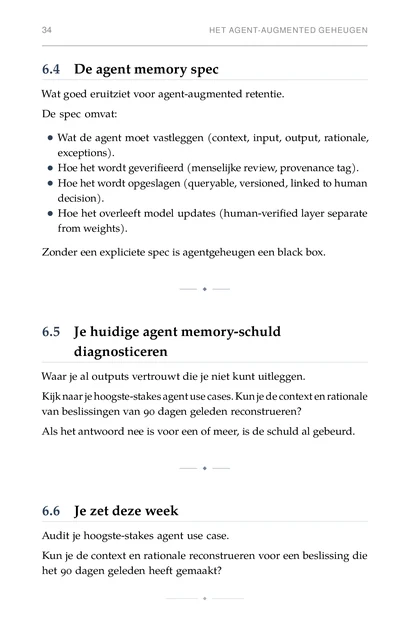 De Kennisschaal, gedrukte pagina: Hoe het overleeft model updates (human-verified layer separate