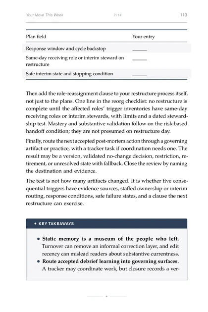 The Org Memory, printed page: Your Move This Week 7 14 113