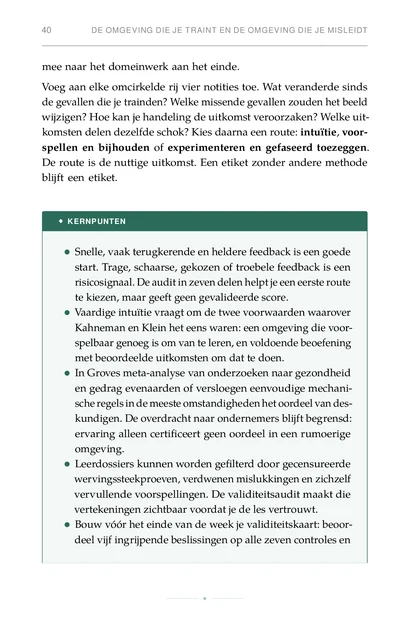 De Voorspellende Ondernemer, gedrukte pagina: In Groves meta-analyse van onderzoeken naar gezondheid