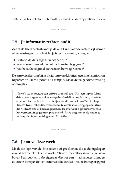 De Scale-up-operator, gedrukte pagina: Bestond de data ergens in het bedrijf?