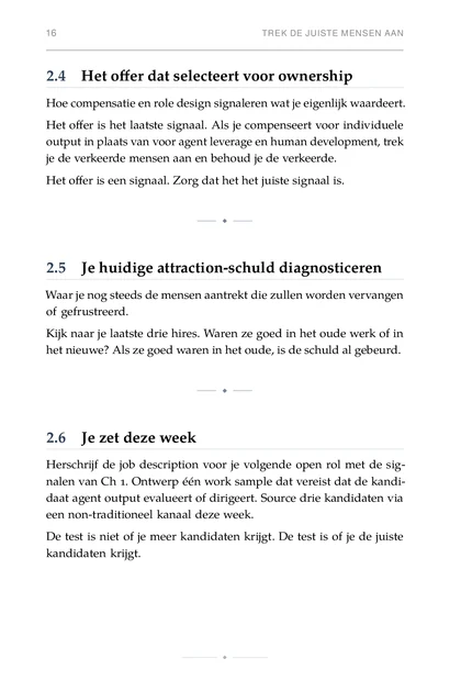 Het Talentsysteem, gedrukte pagina: Waar je nog steeds de mensen aantrekt die zullen worden vervangen