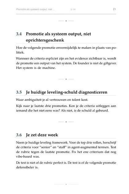 Het Talentsysteem, gedrukte pagina: Hoe de volgende promotie onvermijdelijk te maken in plaats van po-