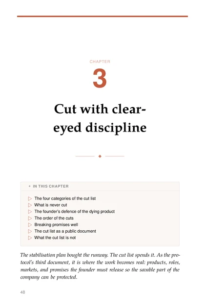 The Turnaround Protocol, printed page: CHAPTER